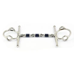 Jump'in Blue Steel Waterford Full Cheek Gag Bit