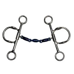 Jump'in Waterford Blue Steel Elevator Gag Bit