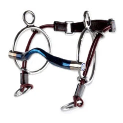 Trust Sweet Iron Curb Gag Medium Port Bit