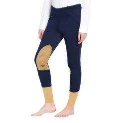 TuffRider Ladies Unifleece Pull-On Winter Breeches 35 TuffRider Ladies Unifleece Pull-On Winter Breeches -Weatherbeeta Store 10054 92 NVY 1