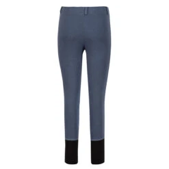 TuffRider Children's Starter Lowrise Pull-On Knee Patch Breeches -Weatherbeeta Store 100567 479 35 denim 3