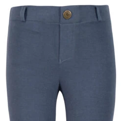 TuffRider Children's Starter Lowrise Pull-On Knee Patch Breeches -Weatherbeeta Store 100567 479 35 denim 5