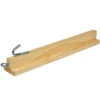 Wooden Saddle Holder 1 Wooden Saddle Holder -Weatherbeeta Store 11144 jacks wod.sadle .hold brown front