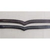 KL Select Italia Pirouette Browband -Weatherbeeta Store 1302 1311 KL.RB Italia.Pirouette.Browband Blk.Brn Front