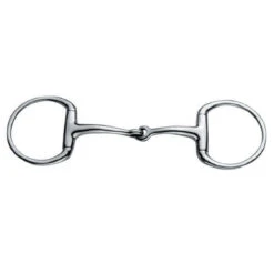 Weatherbeeta JP Korsteel Stainless Steel Jointed Eggbutt Snaffle Bit