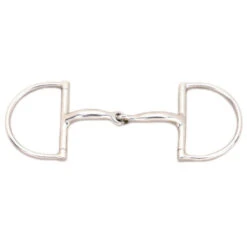 Weatherbeeta JP Korsteel Stainless Steel Hunter Dee Snaffle Bit