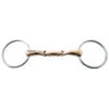 Weatherbeeta JP Korsteel Copper Mouth Oval Link Loose Ring Snaffle Bit -Weatherbeeta Store 144208 WB JPK Cpr.Mth .Ovl .Lnk .LR .Snaffle