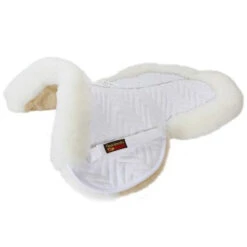 Fleeceworks Sheepskin Classic Original Halfpad With Rolled Edge