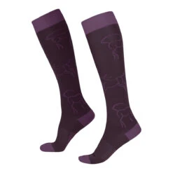 Kerrits Winter Whinnies Wool Socks -Weatherbeeta Store 30473 WinterWinniesWoolSock Raisin