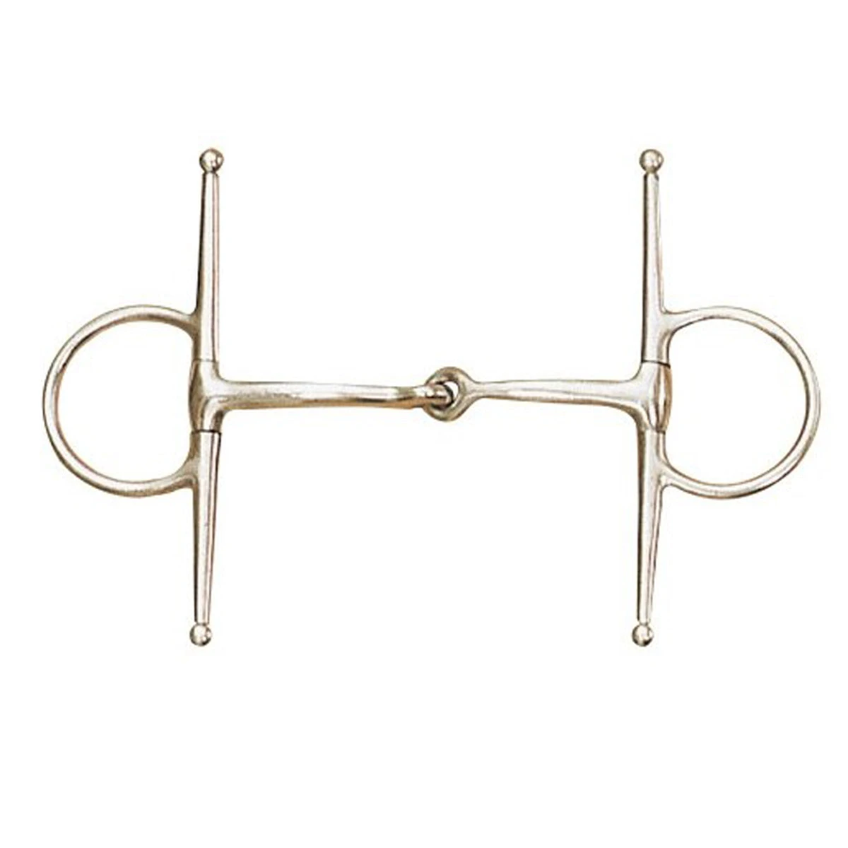 Centaur Stainless Steel Medium Weight Full Cheek Bit 3 Centaur Stainless Steel Medium Weight Full Cheek Bit