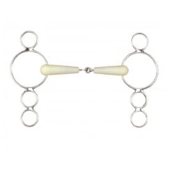 Happy Mouth 3-Ring Jointed Mouth Gag Bit