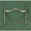 AlBaCon German Silver Weymouth Wide Port Bit W-Chain 17MM Mouth -Weatherbeeta Store 457772 albacon german.silver weymouth.wideport