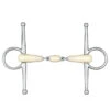 Happy Mouth Double Jointed Roller MouthFull Cheek 2 Happy Mouth Double Jointed Roller MouthFull Cheek -Weatherbeeta Store 462171 ERS HM.Double.Joint .Roller.Mouth .FC .Snaffle