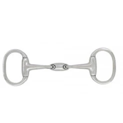 Centaur Stainless Steel Eggbutt With Oval Mouth Bit