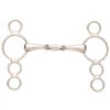 Ovation Elite Solid Stainless Steel 3-Ring Gag 1 Ovation Elite Solid Stainless Steel 3-Ring Gag -Weatherbeeta Store 467401 ERS Peanut.Link .3Ring.Gag