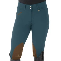 Romfh Ladies Sarafina Euro Seat Knee Patch Breeches -Weatherbeeta Store 468455 ERS Romfh.Ladies.Sarafina.Euro .Seat .KneePatch.Breech Classic.Indigo