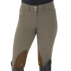 Romfh Ladies Sarafina Euro Seat Knee Patch Breeches -Weatherbeeta Store 468455 ERS Romfh.Ladies.Sarafina.Euro .Seat .KneePatch.Breech Classic.Walnut