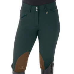 Romfh Ladies Sarafina Euro Seat Knee Patch Breeches -Weatherbeeta Store 468455 ERS Romfh.Ladies.Sarafina.Euro .Seat .KneePatch.Breech Classic.Winter.Pine