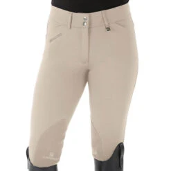 Romfh Ladies Sarafina Euro Seat Knee Patch Breeches -Weatherbeeta Store 468455 ERS Romfh.Ladies.Sarafina.Euro .Seat .KneePatch.Breech White.Sand