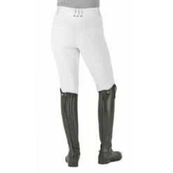 Romfh Ladies Sarafina Euro Seat Knee Patch Breeches -Weatherbeeta Store 468455 ERS Romfh.Ladies.Sarafina.Euro .Seat .KneePatch.Breech White Back