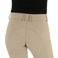 Ovation Child's Euroweave Front Zip Jodhpurs -Weatherbeeta Store 469815 Ovation Childs.Euroweave.Front .Zip.Jodhpurs Back