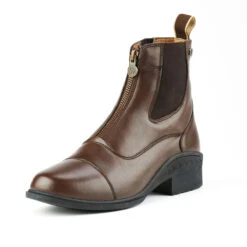 Ovation Child's Quantum Zip Paddock Boot -Weatherbeeta Store 470804 ERS Quantum.Zip.Paddock.Childs.Ovation Brown