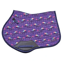 Curvy Saddle Pad - Romfh Matching Collection -Weatherbeeta Store 475157 ERS ROMFH.Curvy .Saddle.Pad Punk.Rock .Ponies