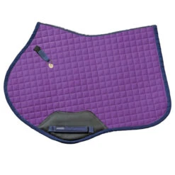 Curvy Saddle Pad - Romfh Matching Collection -Weatherbeeta Store 475157 ERS ROMFH.Curvy .Saddle.Pad Wisteria.Navy