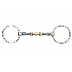 Shires Blue Sweet Iron Loose Ring With Lozenge Bit