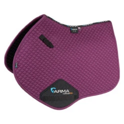 Shires Arma Jump Saddle Pads -Weatherbeeta Store 5269 shires saddle.pad plum