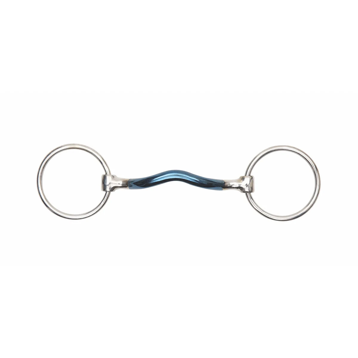 Shires Blue Alloy Mullen Mouth Loose Ring Bit 3 Shires Blue Alloy Mullen Mouth Loose Ring Bit