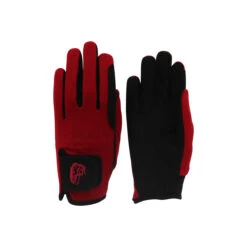 TuffRider Children's Performance Riding Gloves -Weatherbeeta Store 9215 tf kids.perf .glvs red front
