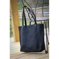 Penelope Tote Bag -Weatherbeeta Store 936200002 French.EQ Penelope Tote.Bag Front Black