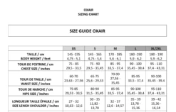 Allshot Oxair Equestrian Airbag Vest 9 Allshot Oxair Equestrian Airbag Vest -Weatherbeeta Store Allshot Oxair Sizechart