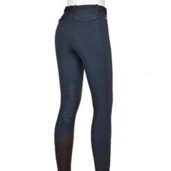 Equiline ATIRK Women's Knee Grip Breeches In 4 Seasons B-Move -Weatherbeeta Store AtirK EQuline N08981 Blue Back