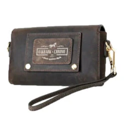 Oakbark & Chrome Rider Belt Bag -Weatherbeeta Store BB HAV 001 Oakbark chrome Riderbeltbag havana10