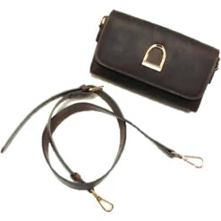 Oakbark & Chrome Rider Belt Bag -Weatherbeeta Store BB HAV 001 Oakbark chrome Riderbeltbag havana6