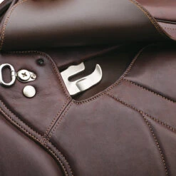 Bates Caprilli Close Contact+ Saddle With HART -Weatherbeeta Store B CAPCC stirrupbar Cbrn