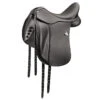 Bates Dressage Saddle With HART 1 Bates Dressage Saddle With HART -Weatherbeeta Store Bates Dressage Heritage Blk