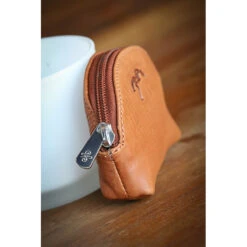 Penelope Coin Purse -Weatherbeeta Store CPB French.EQ Penelope Coin.Purse Zipper Brandy