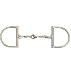 Centaur Slow Twist King Dee Snaffle Bit