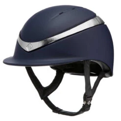 Charles Owen Halo With MIPS - Custom Helmet -Weatherbeeta Store Charles.Owen Halo Midnight.Matte .Platinum