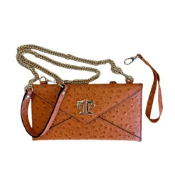 Tucker Tweed Cor De Star Clutch -Weatherbeeta Store Cor.De .Star .Clutch Tucker.Tweed Brown.Ostrich.2
