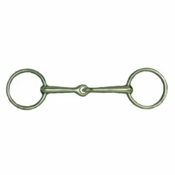 AlBaCon German Silver 13 MM Solid Mouth Bradoon With 55mm Rings