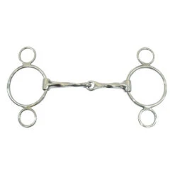 Metalab Magic Twisted Mouth 2-Ring Gag Bit