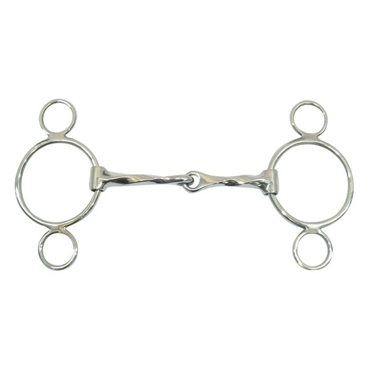Metalab Magic Twisted Mouth 2-Ring Gag Bit 3 Metalab Magic Twisted Mouth 2-Ring Gag Bit
