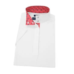 Essex Classics Ladies "Roosters" Talent Yarn Straight Collar Short Sleeve Show Shirt -Weatherbeeta Store ESS35W2 00