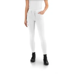 Ego 7 Women's Jumping CA Knee Patch Breech -Weatherbeeta Store Ego7 Jumping.CA .Breeches White Front