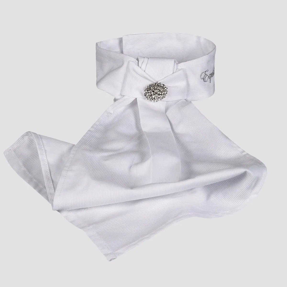 Equiline Frida Stock Tie With Crystal Embellishment 4 Equiline Frida Stock Tie With Crystal Embellishment - Image 2