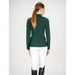 Equiline Women's GAIT Show Coat In X-Cool Evo -Weatherbeeta Store Equiline XCool green 12803.1587582463.1280.1280